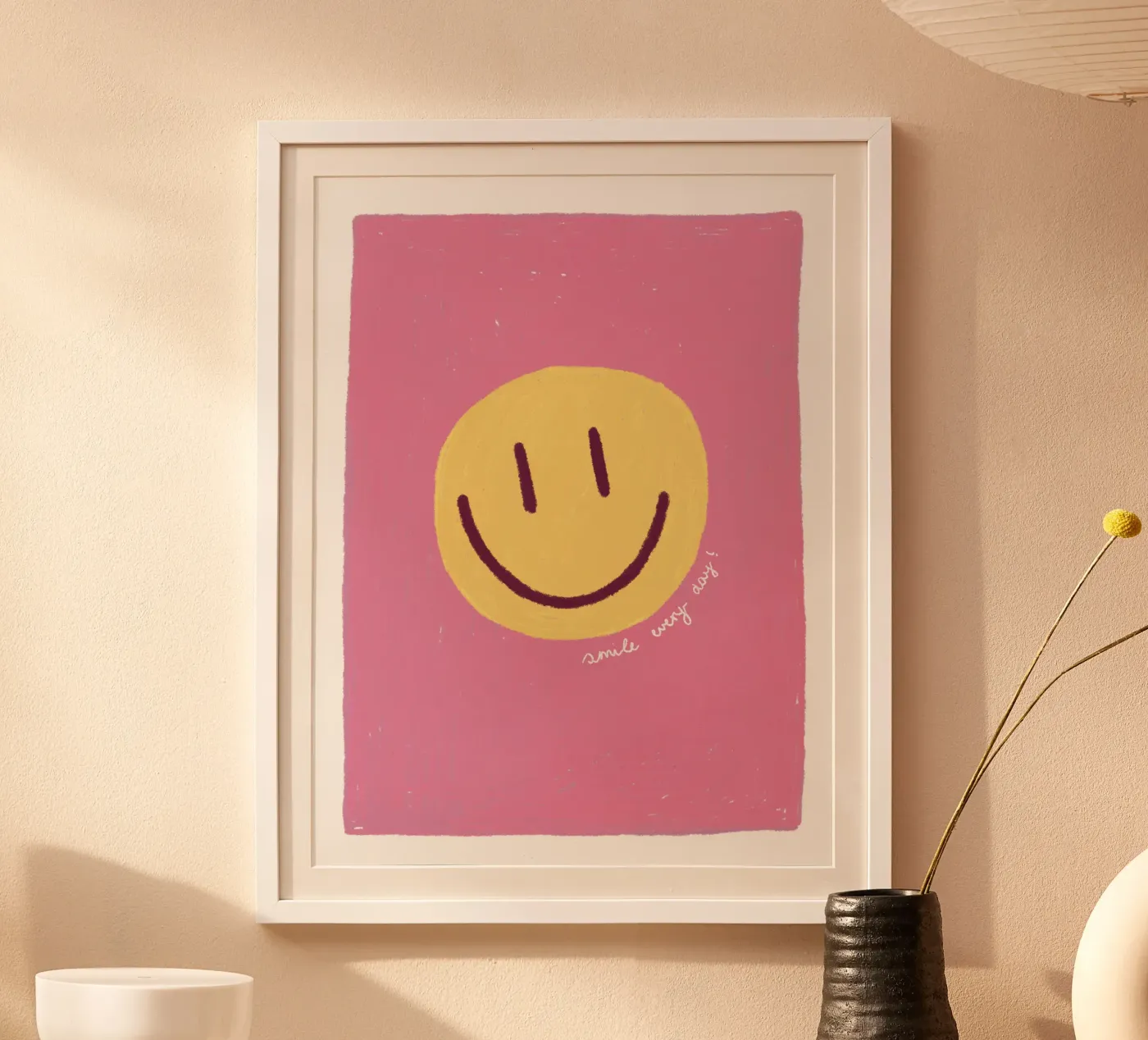 Rosa Smiley poster da we line studio - art