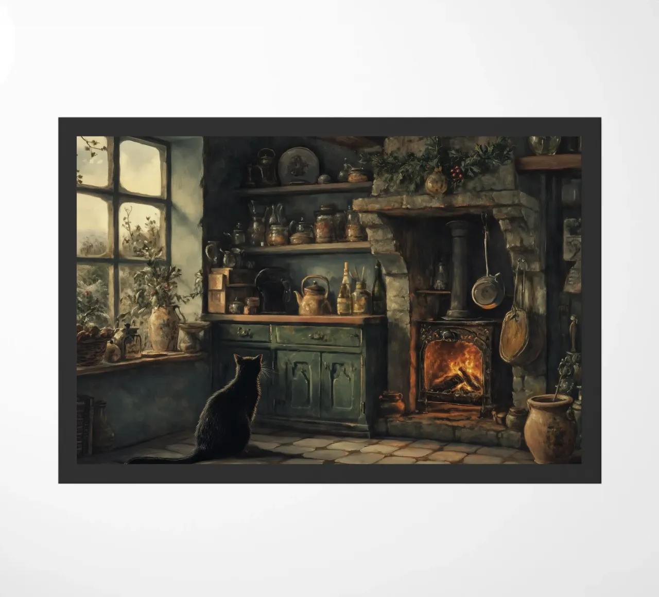 Hexenküche doormat by Luna & Noctua