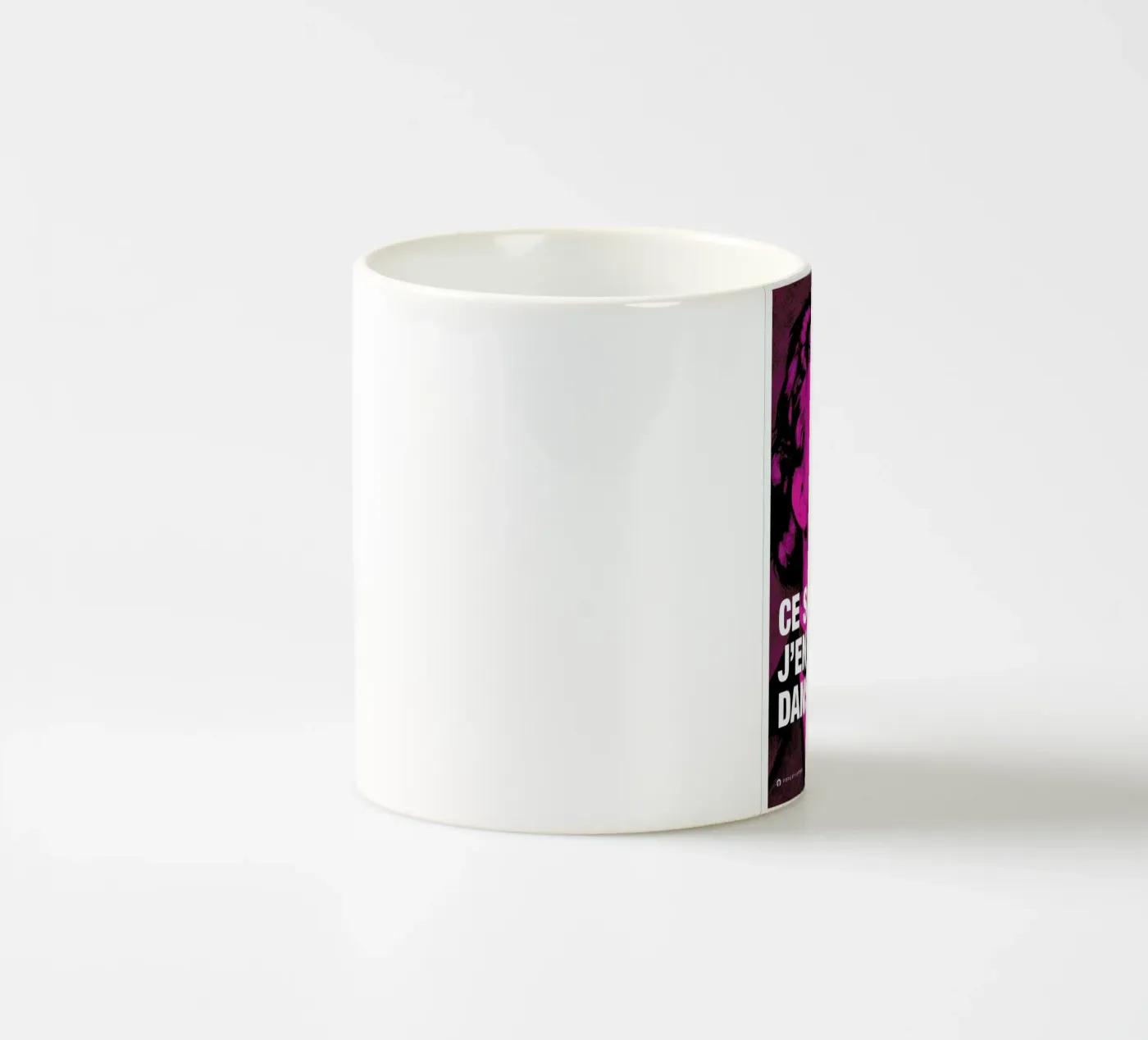 Chopin ceramic mug by Fists Et Lettres