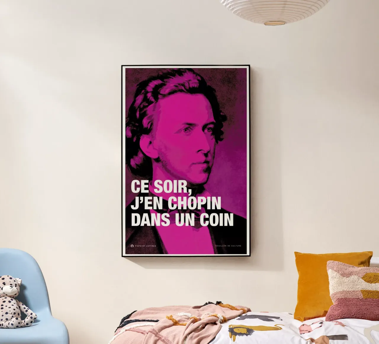 Chopin plexiglass da Fists Et Lettres