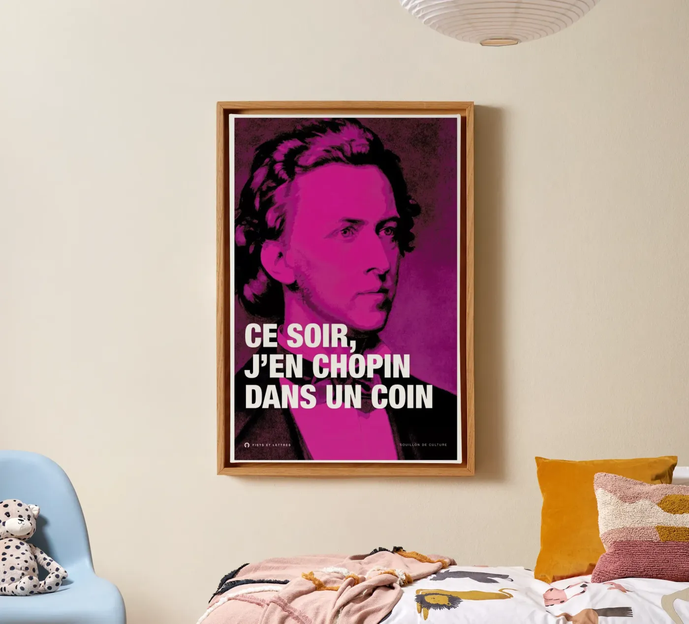 Chopin tela da Fists Et Lettres