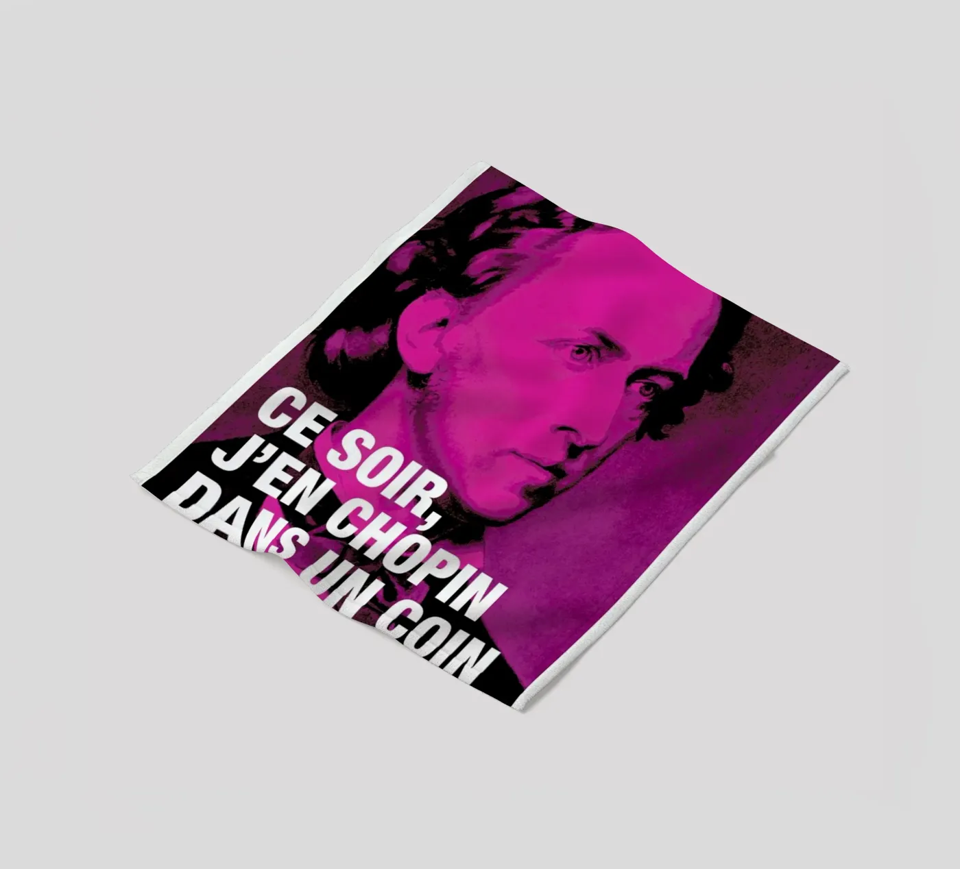 Chopin Fleecedecke von Fists Et Lettres