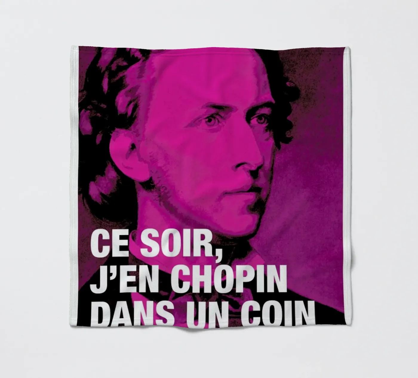 Chopin Fleecedecke von Fists Et Lettres