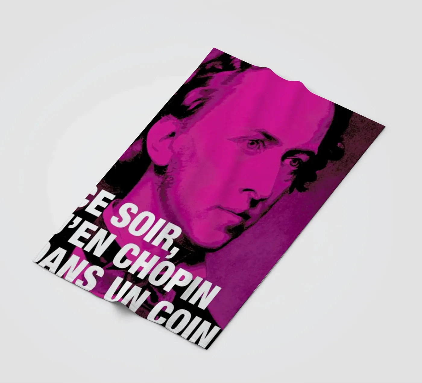 Chopin Fleecedecke von Fists Et Lettres