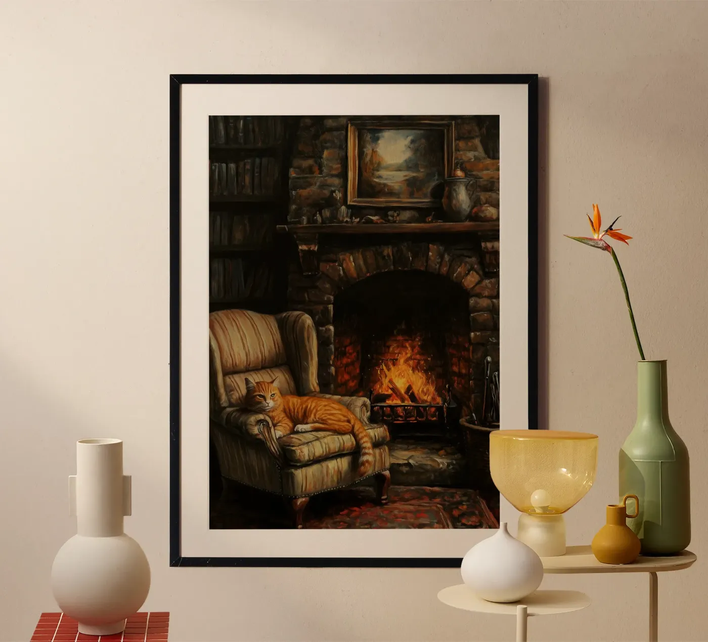 Kaminabend poster da Luna & Noctua