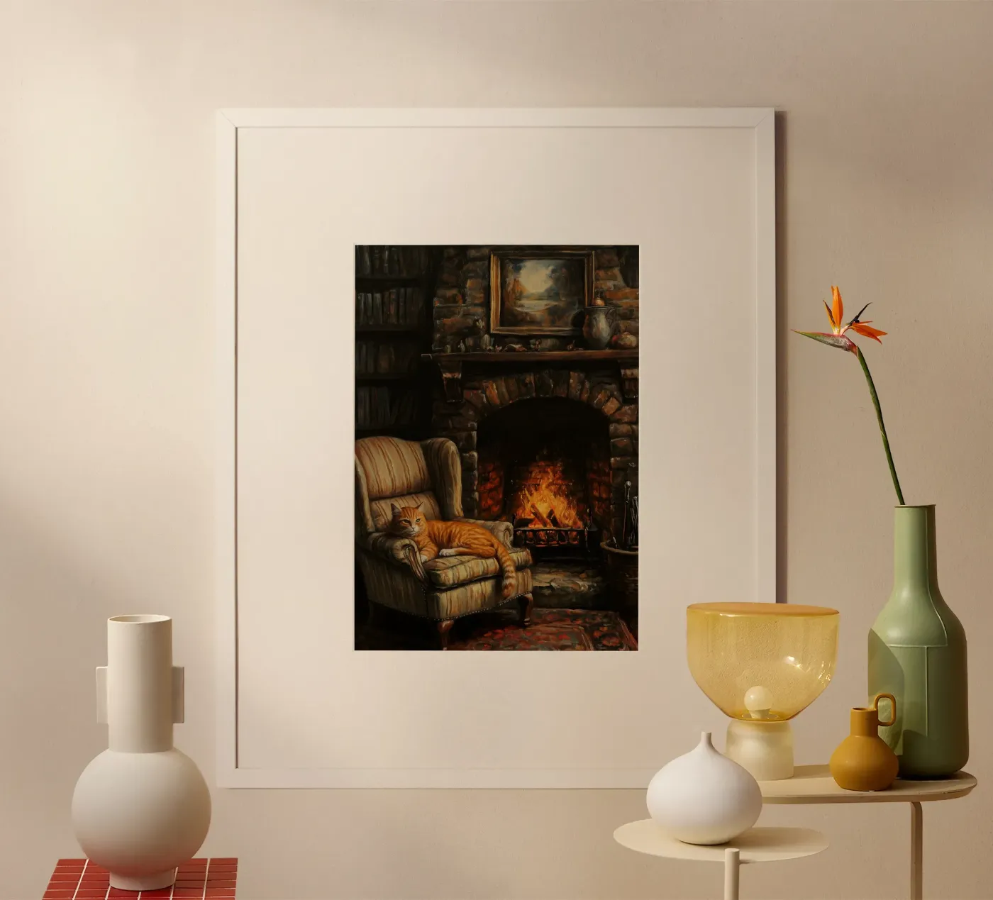 Kaminabend poster da Luna & Noctua