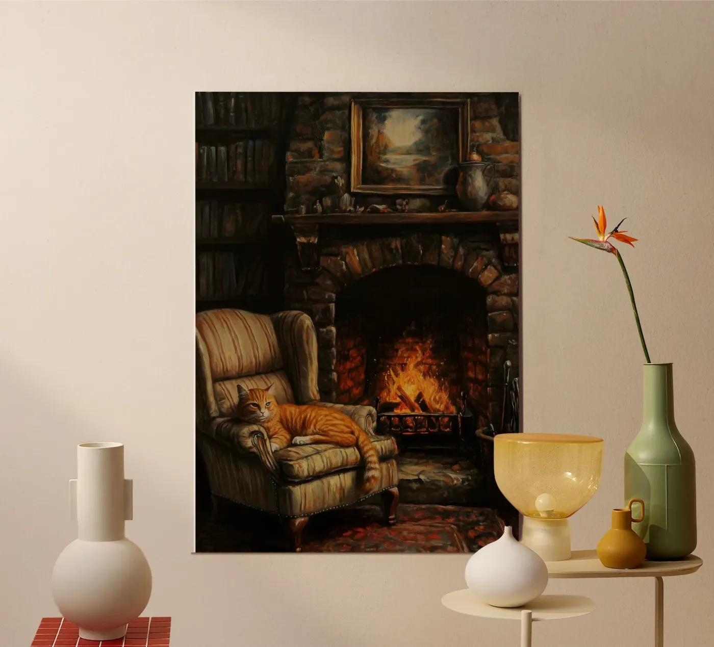 Kaminabend poster da Luna & Noctua