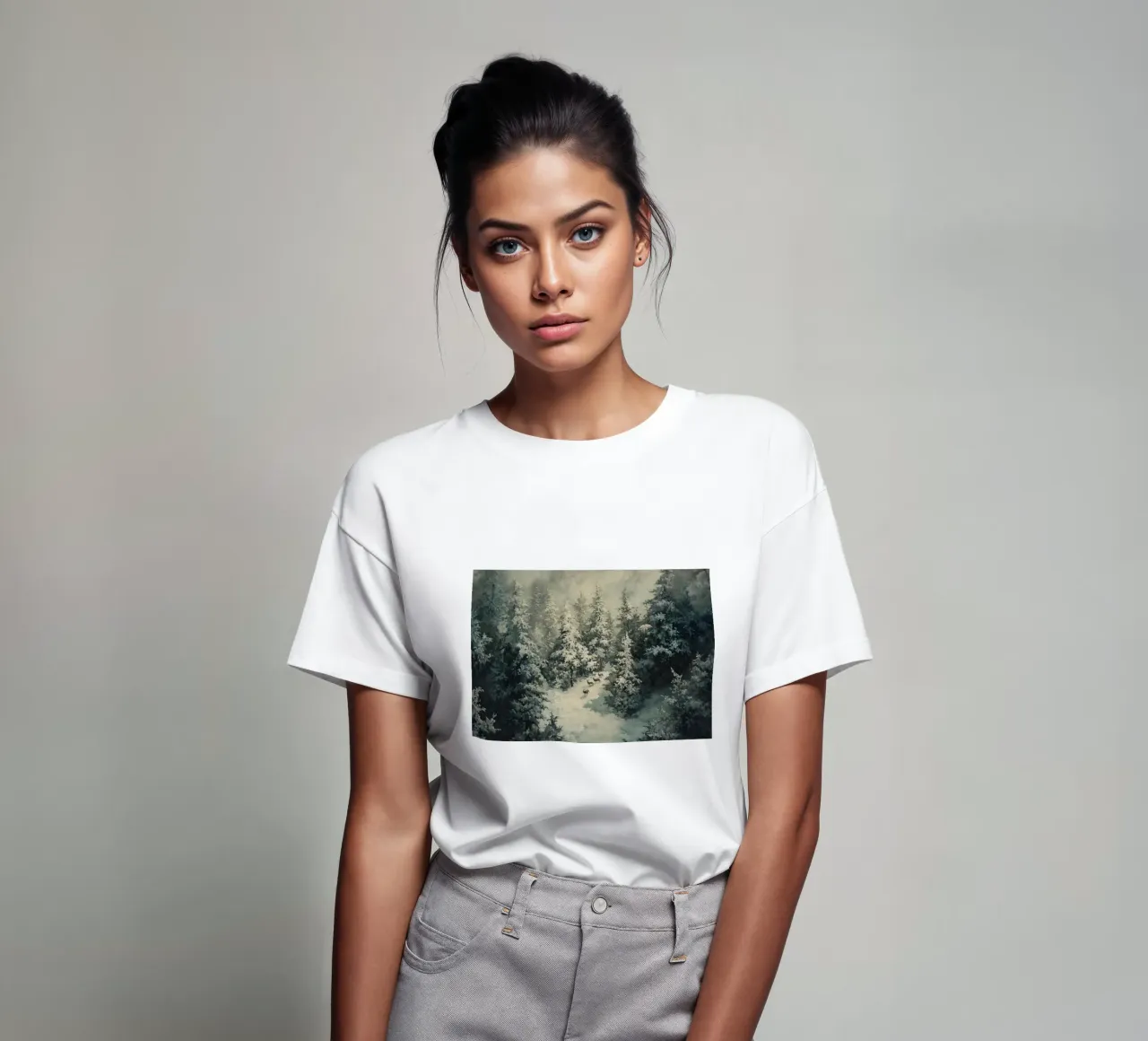 Rentierherde t-shirt da Luna & Noctua