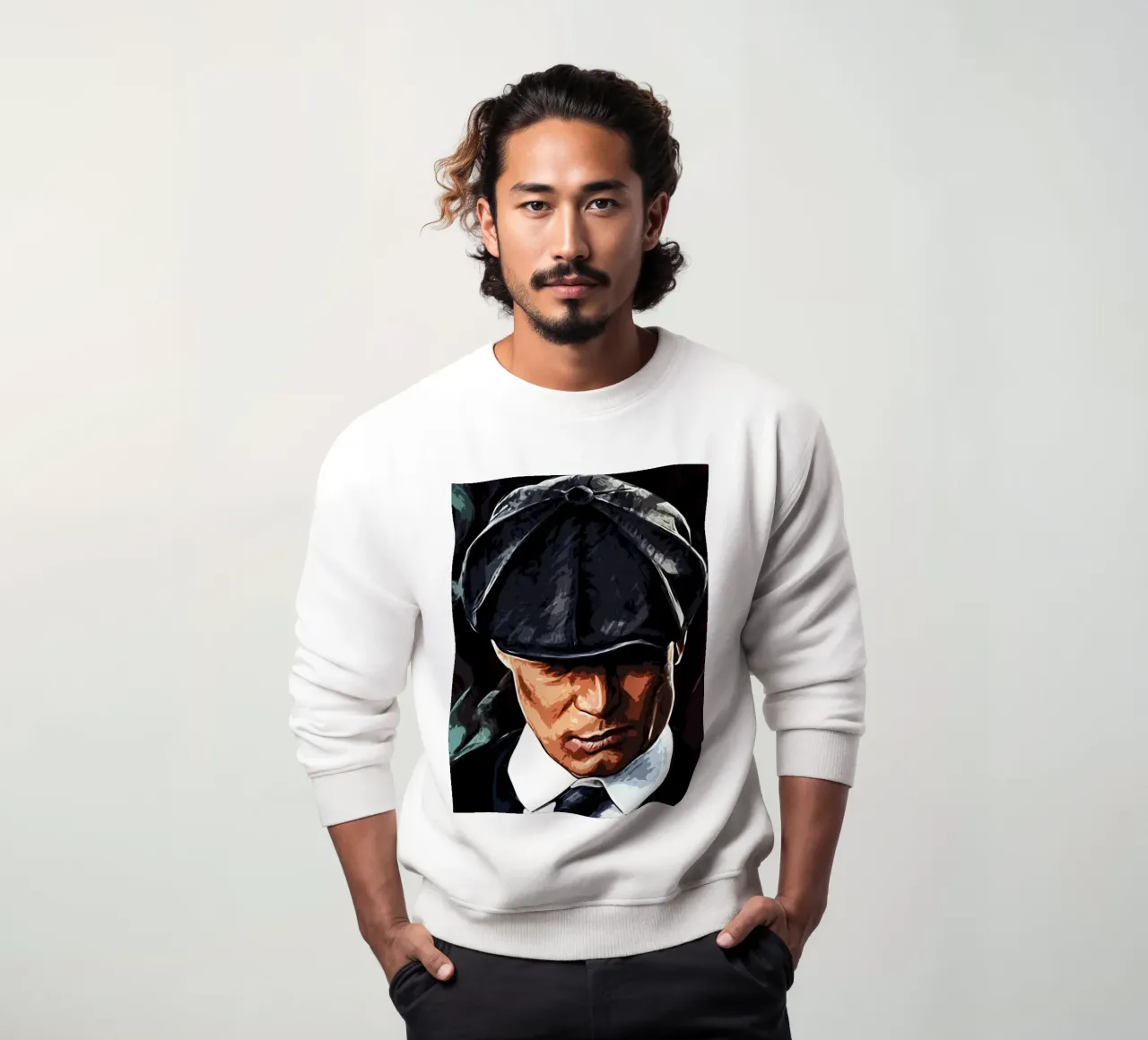 cappello piatto uomo felpa da ontoseno