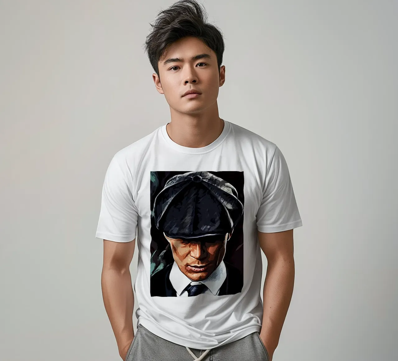 cappello piatto uomo t-shirt da ontoseno