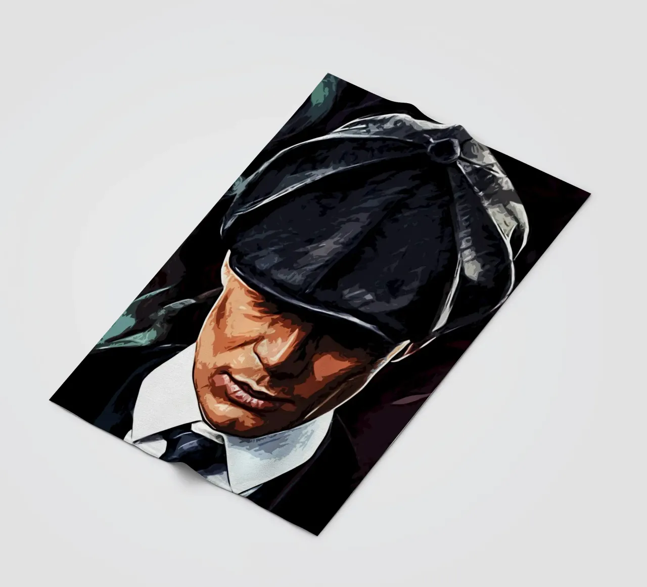 cappello piatto uomo coperta in pile da ontoseno