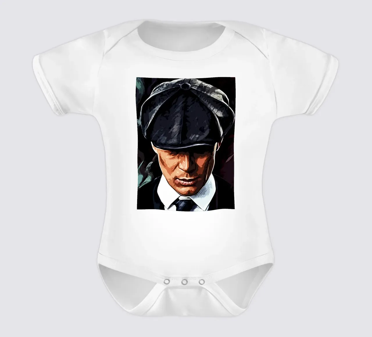 cappello piatto uomo body neonato maniche corte da ontoseno