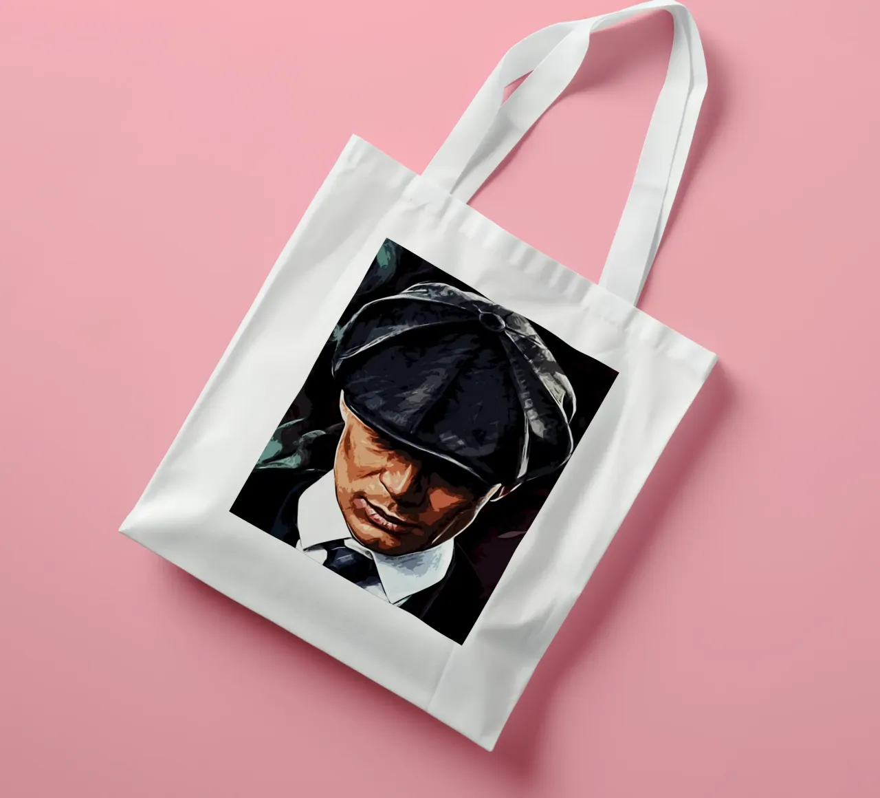 cappello piatto uomo borsa in juta da ontoseno