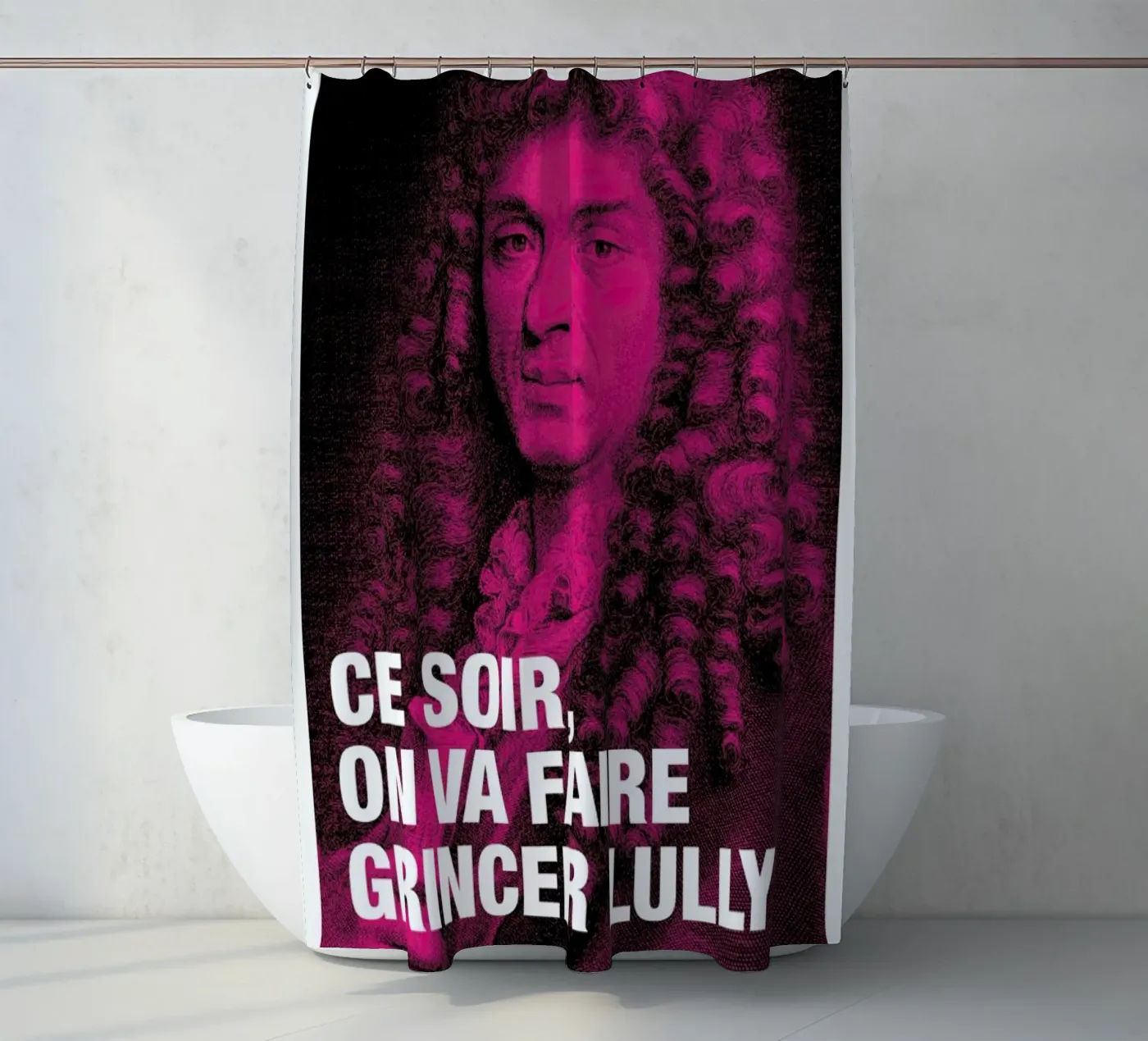 Lully Duschvorhang von Fists Et Lettres