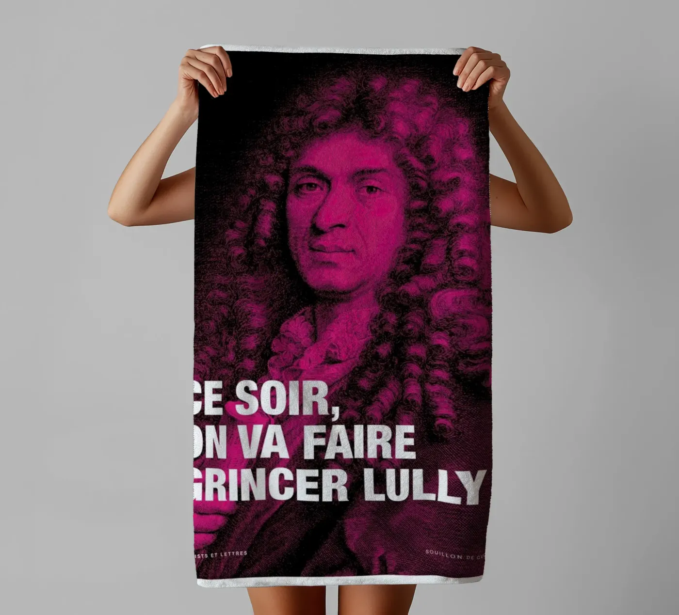 Lully asciugamano da bagno da Fists Et Lettres