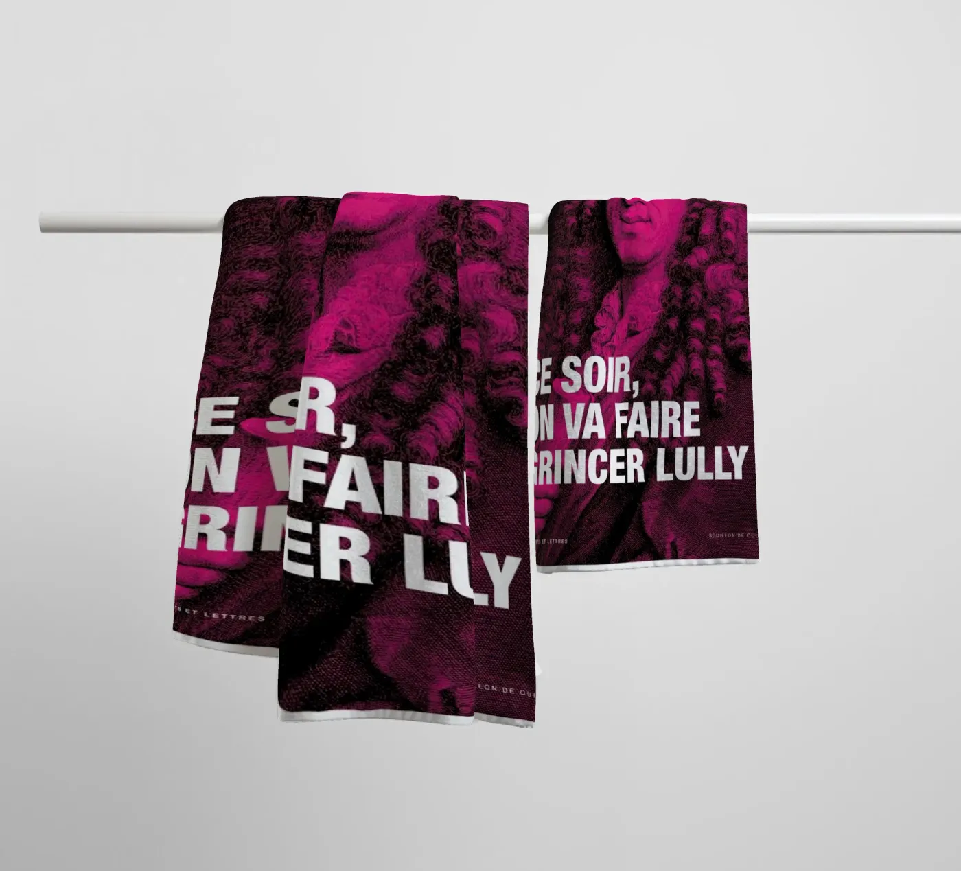 Lully asciugamano da bagno da Fists Et Lettres