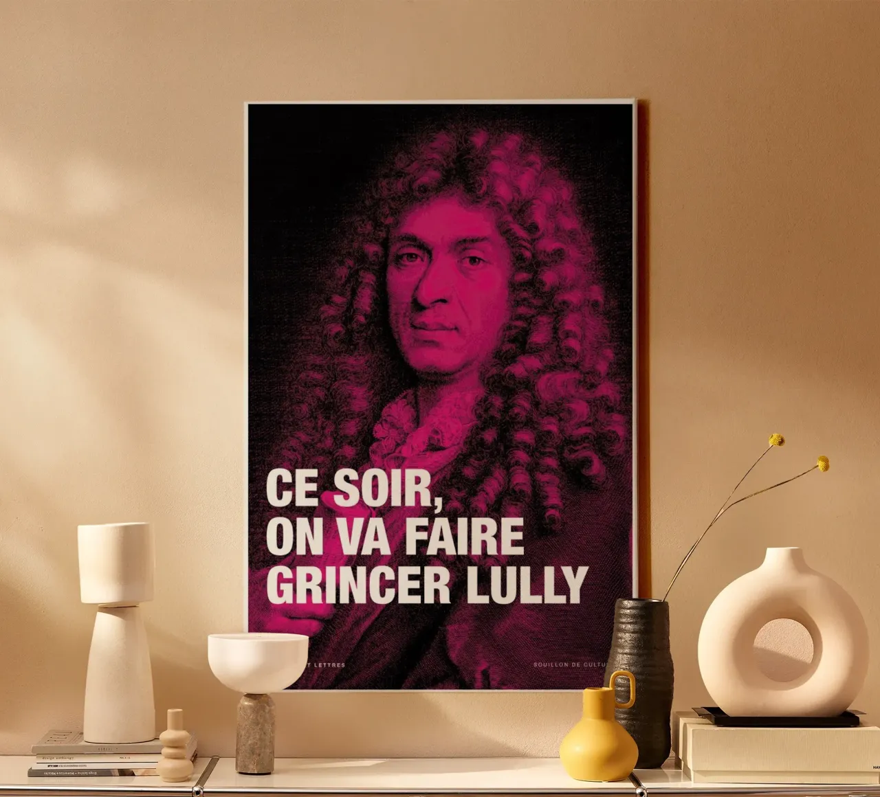 Lully tela da Fists Et Lettres