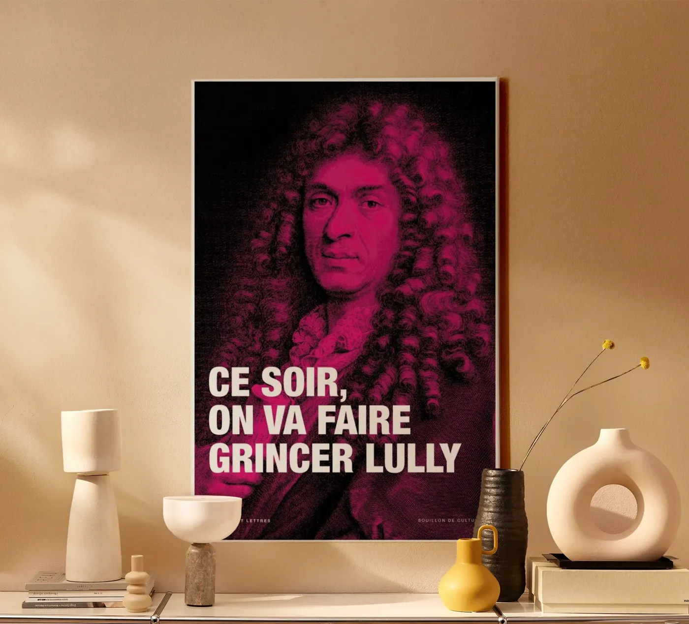 Lully tela da Fists Et Lettres