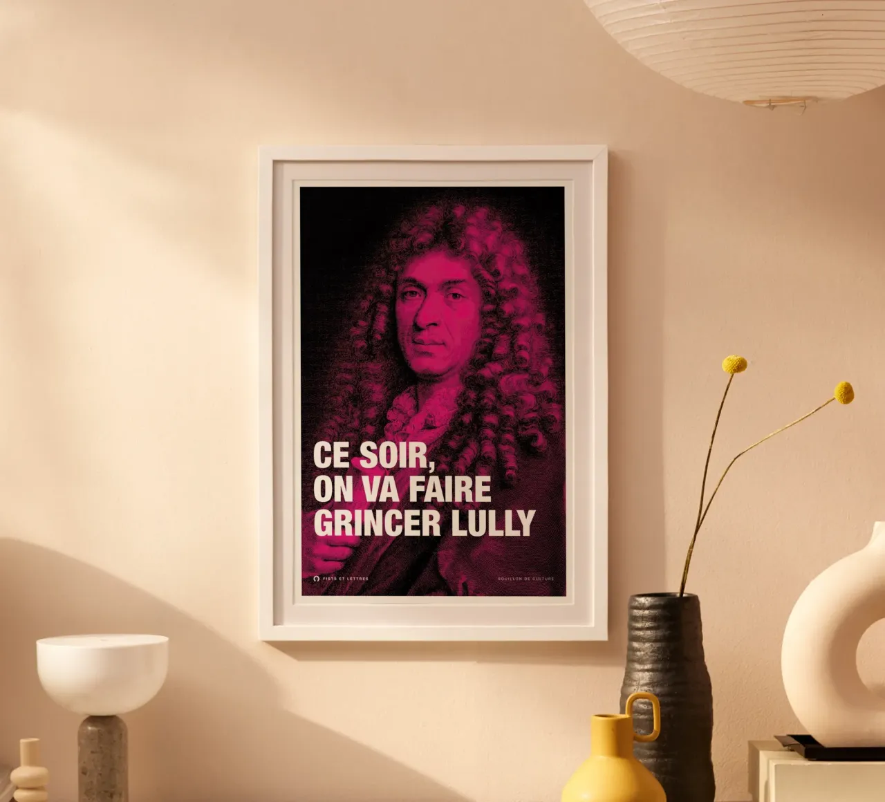 Lully poster da Fists Et Lettres