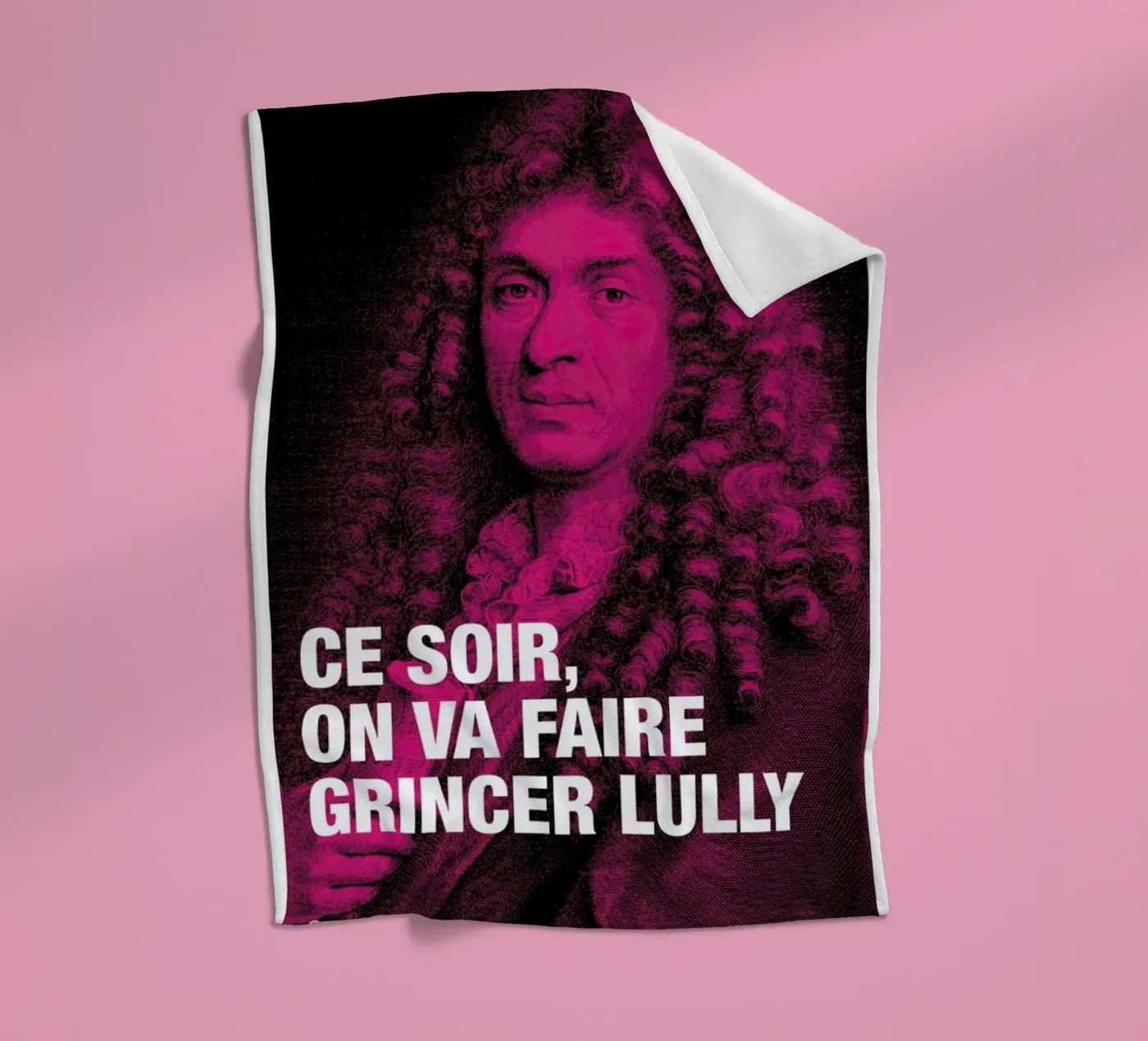 Lully plaid polaire de Fists Et Lettres