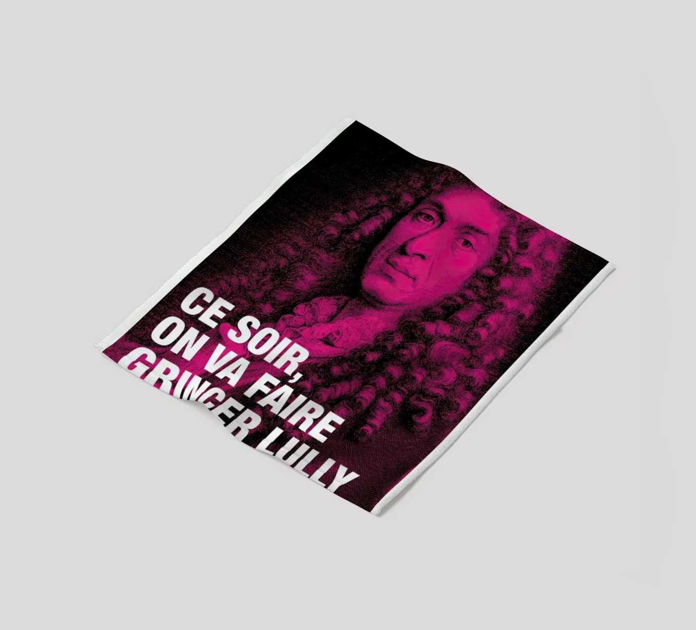 Lully plaid polaire de Fists Et Lettres