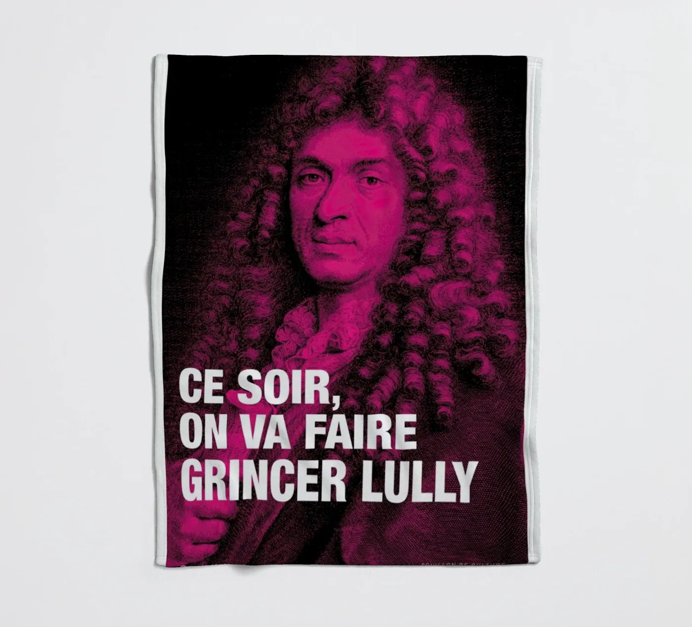 Lully plaid polaire de Fists Et Lettres