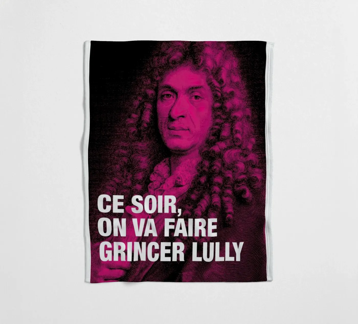 Lully plaid polaire de Fists Et Lettres