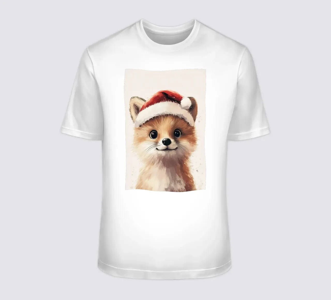 HeldIn #19 Fuchs feiert Weihnachten T-Shirt von farbenhelden