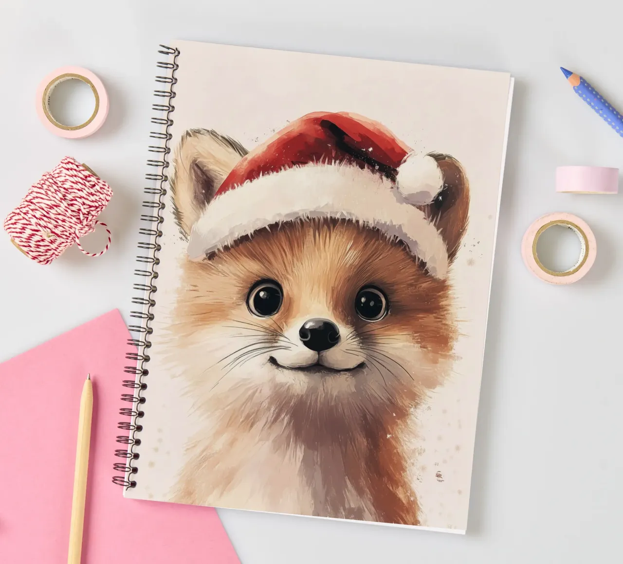 HeldIn #19 Fuchs feiert Weihnachten Ringbuch von farbenhelden