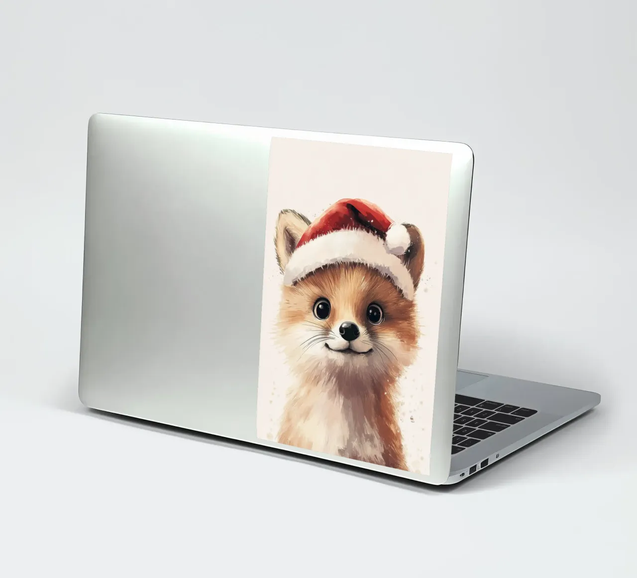 HeldIn #19 Fuchs feiert Weihnachten Sticker von farbenhelden