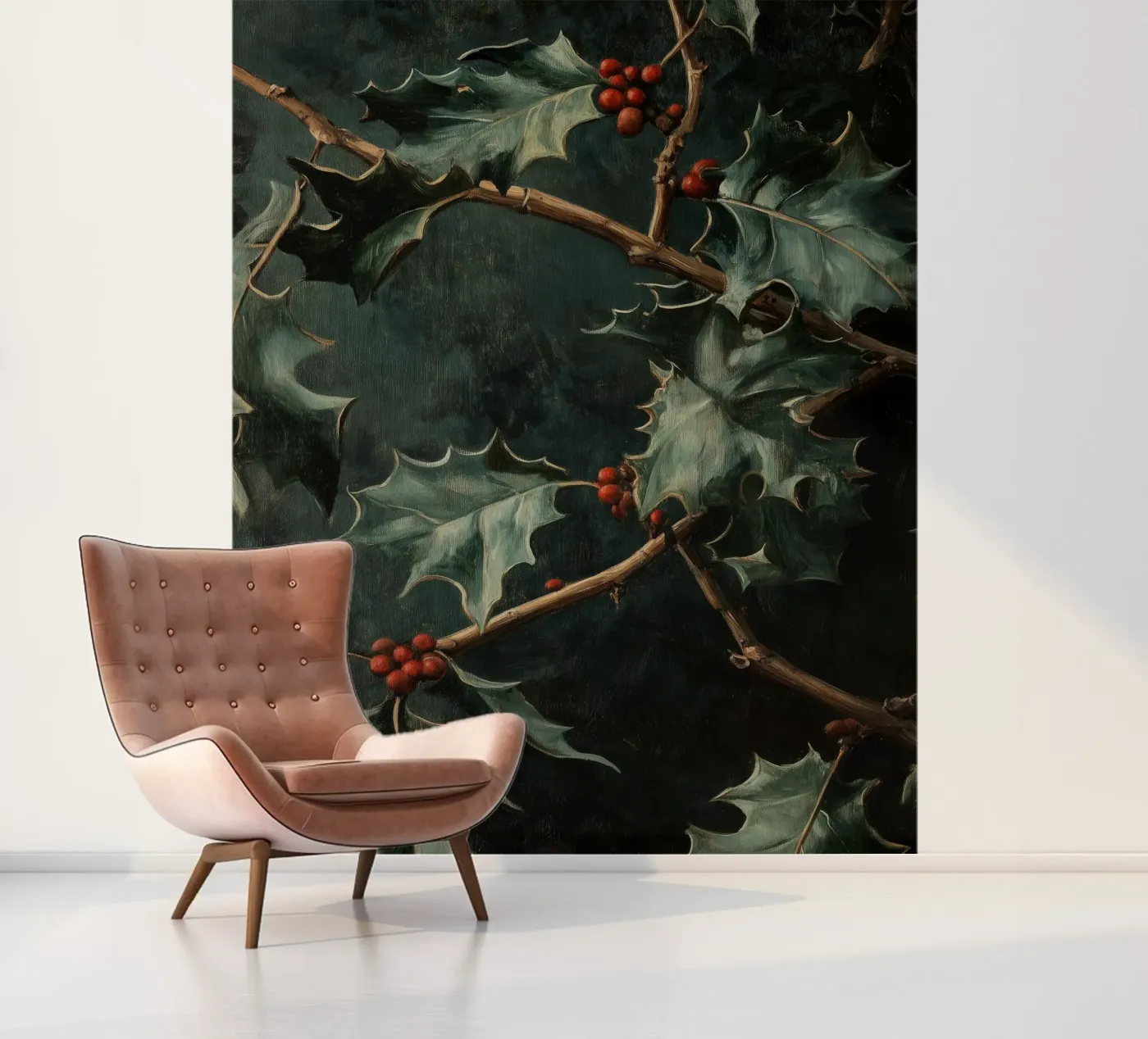 Stechpalme fotobehang van Luna & Noctua