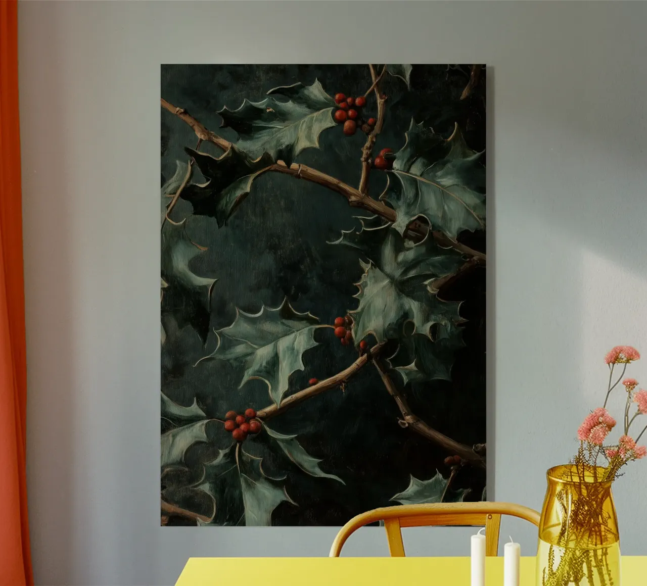 Stechpalme acrylic glass by Luna & Noctua