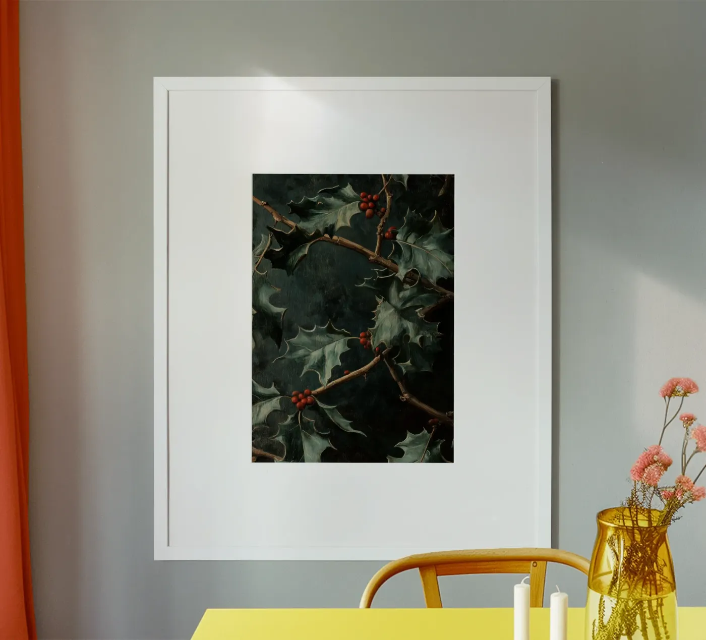 Stechpalme poster van Luna & Noctua