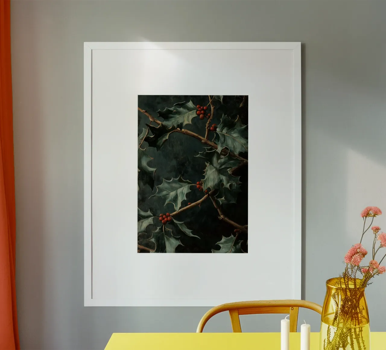 Stechpalme poster by Luna & Noctua