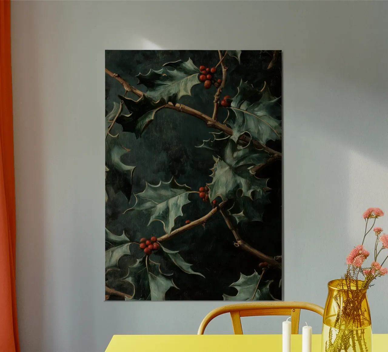 Stechpalme poster by Luna & Noctua