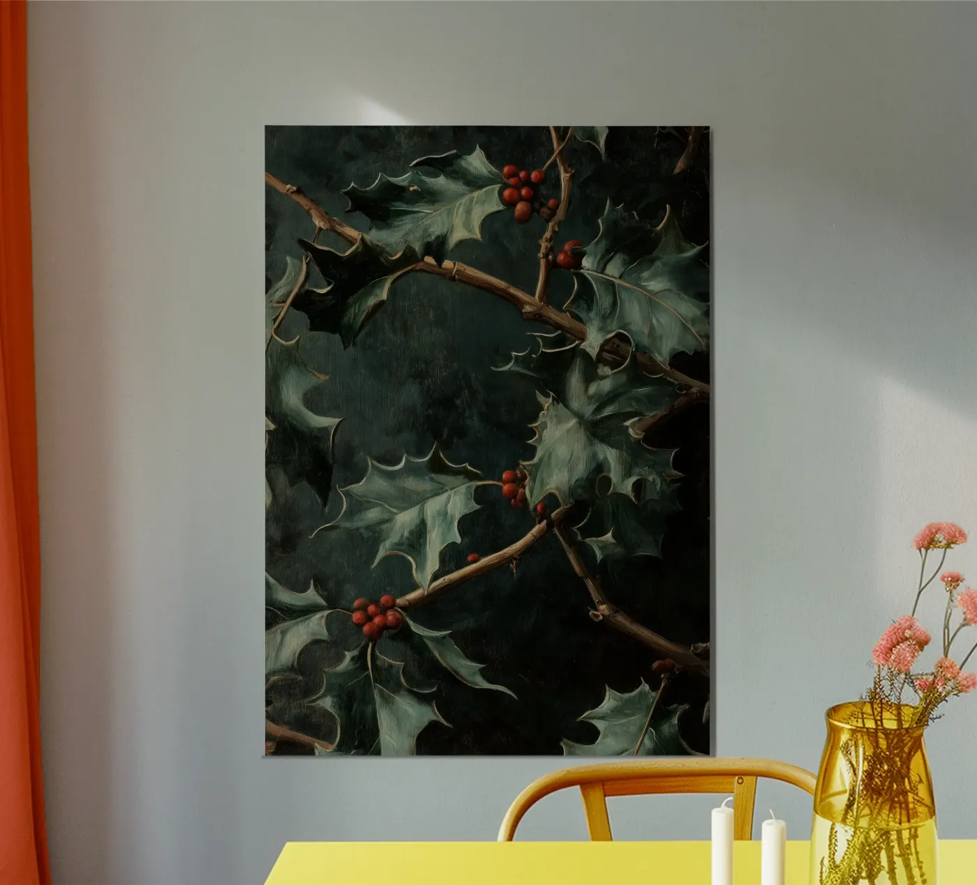 Stechpalme poster van Luna & Noctua