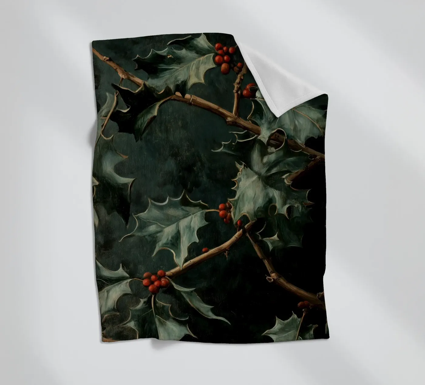 Stechpalme fleecedeken van Luna & Noctua