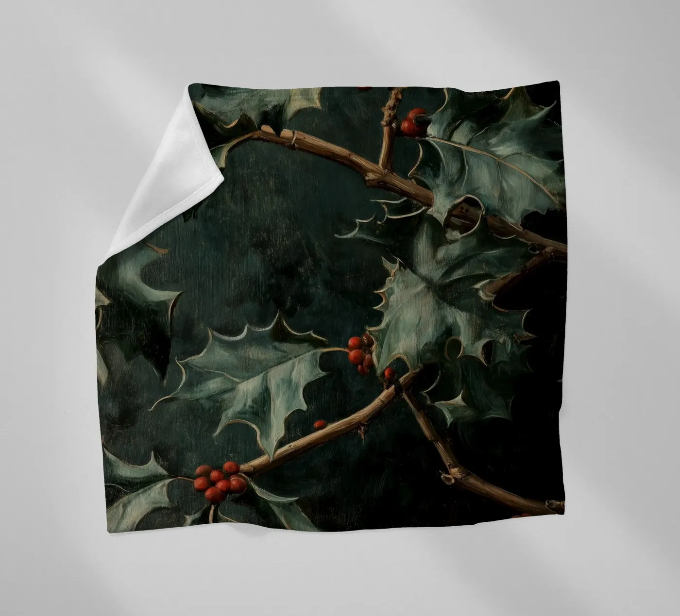 Stechpalme fleecedeken van Luna & Noctua