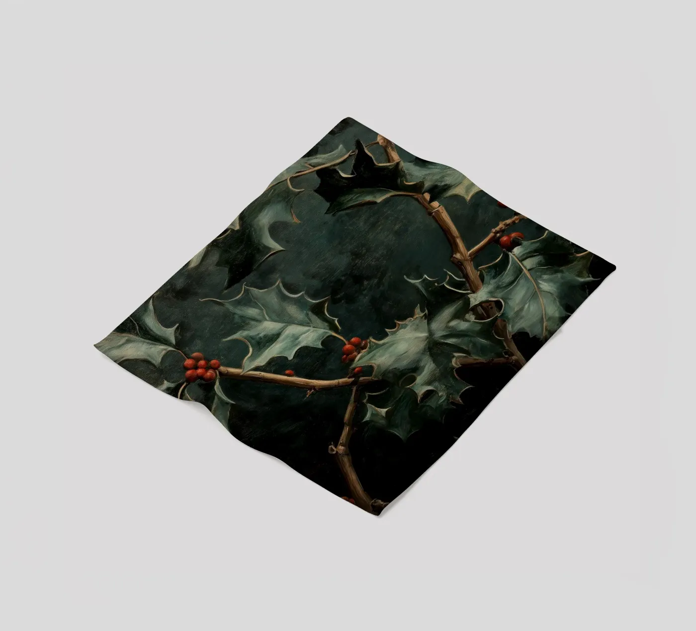 Stechpalme fleecedeken van Luna & Noctua