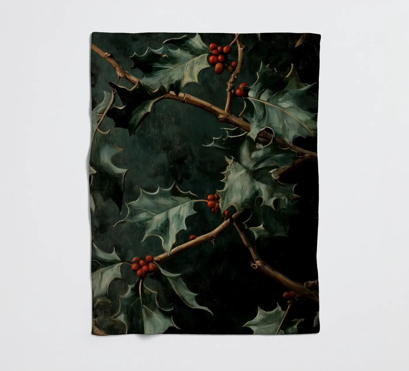 Stechpalme fleecedeken van Luna & Noctua