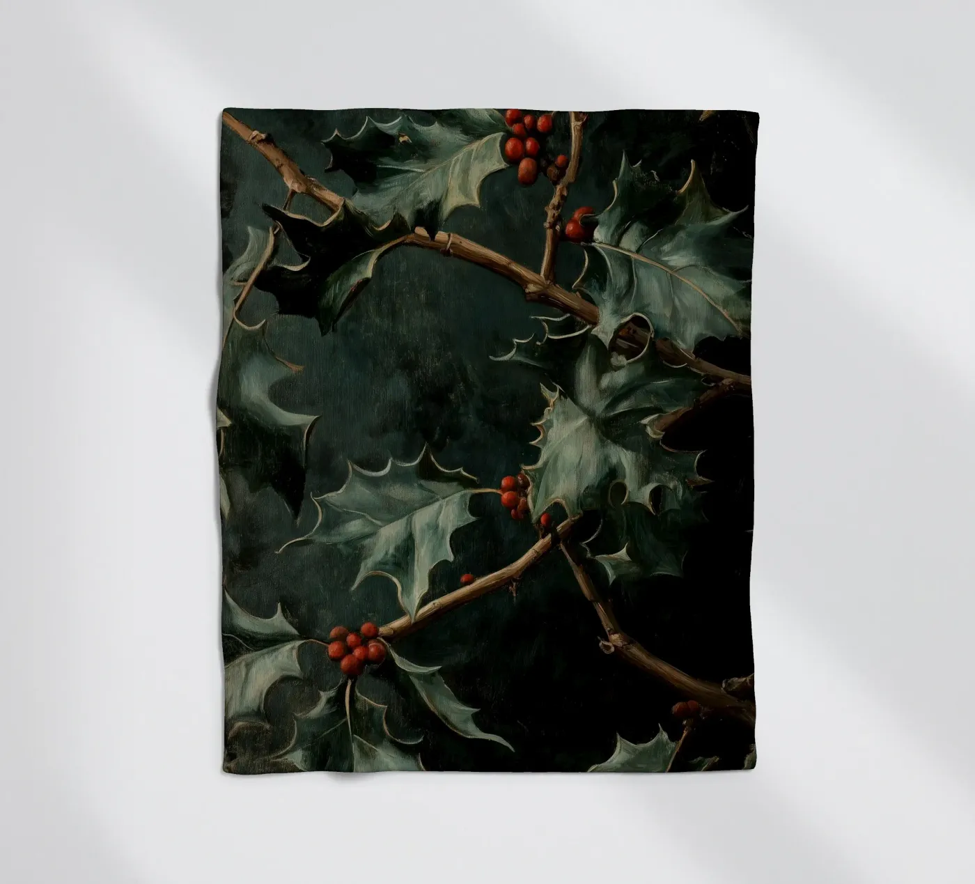 Stechpalme fleecedeken van Luna & Noctua