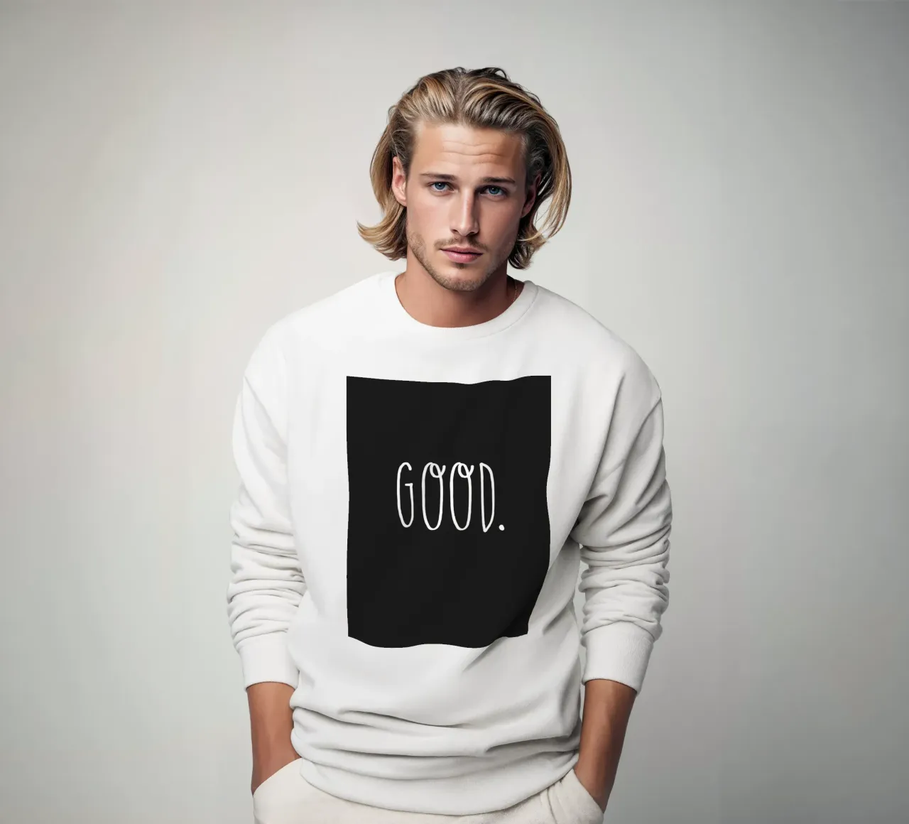 Design minimalista BUONO felpa da Whole©