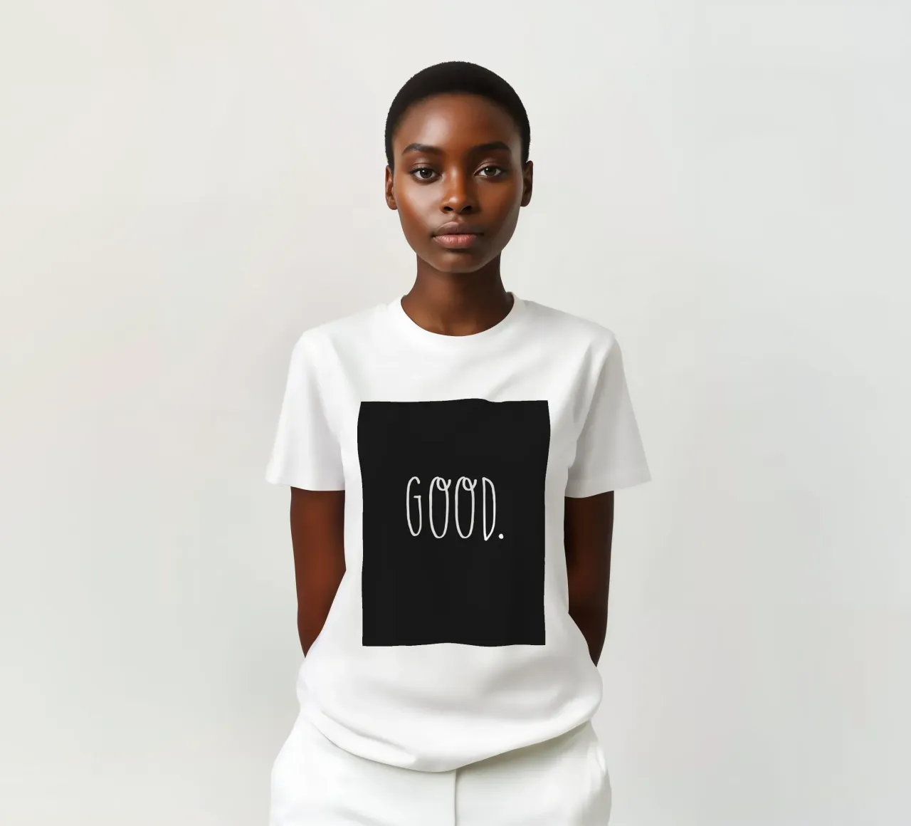 Design minimalista BUONO t-shirt da Whole©