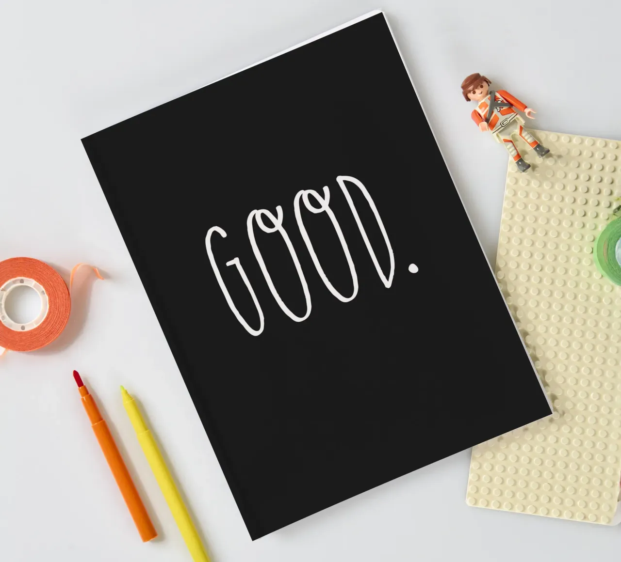 Minimalist GOOD design notebook by Whole©