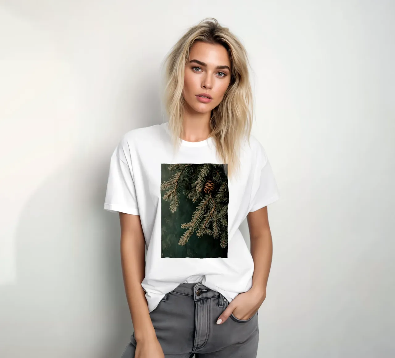 Tannenzweig t-shirt da Luna & Noctua