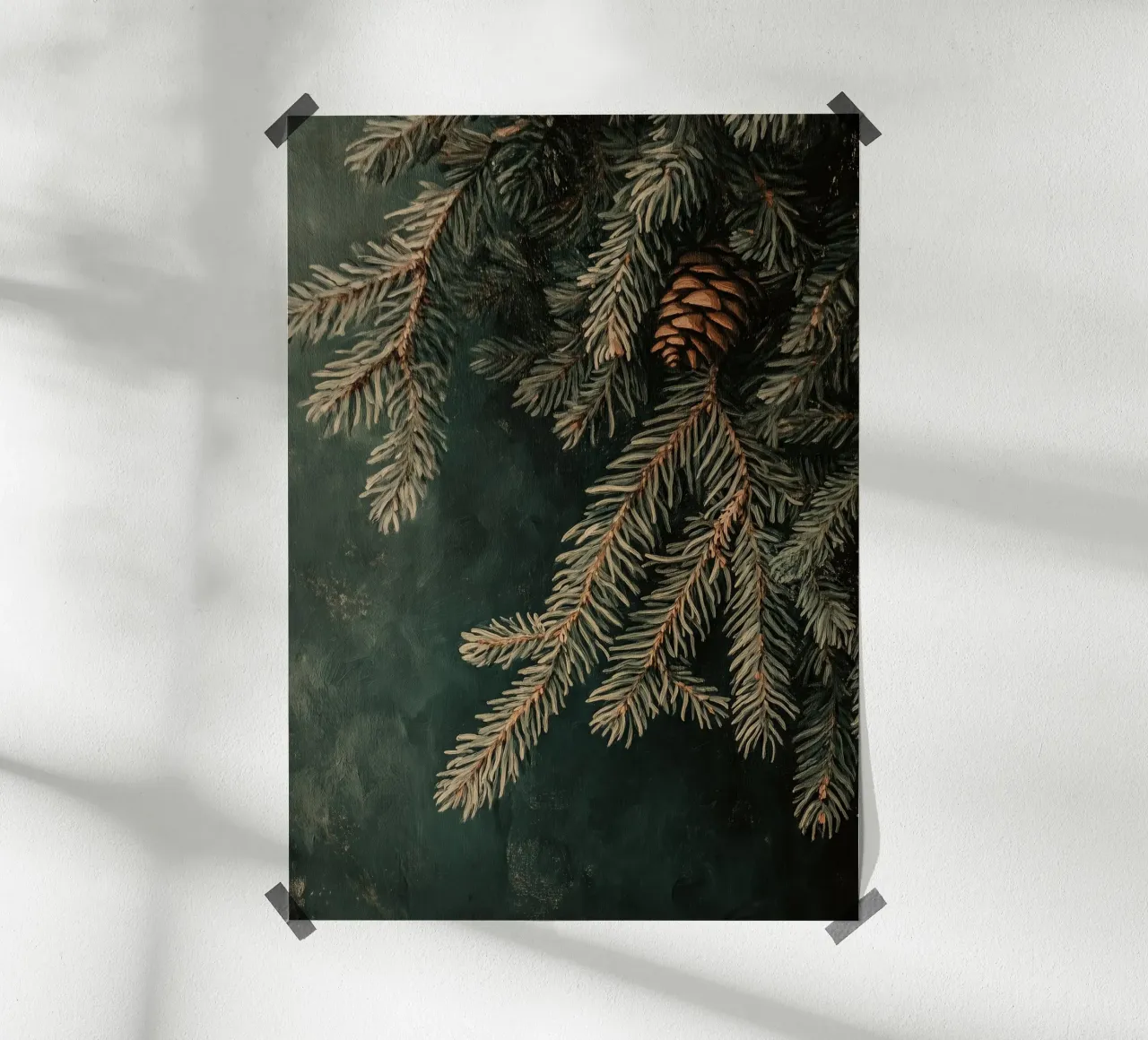 Tannenzweig poster da Luna & Noctua