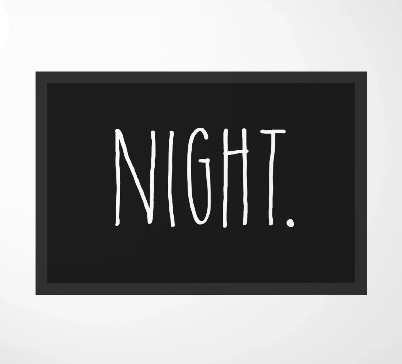 Design minimalista della NOTTE zerbino da Whole©