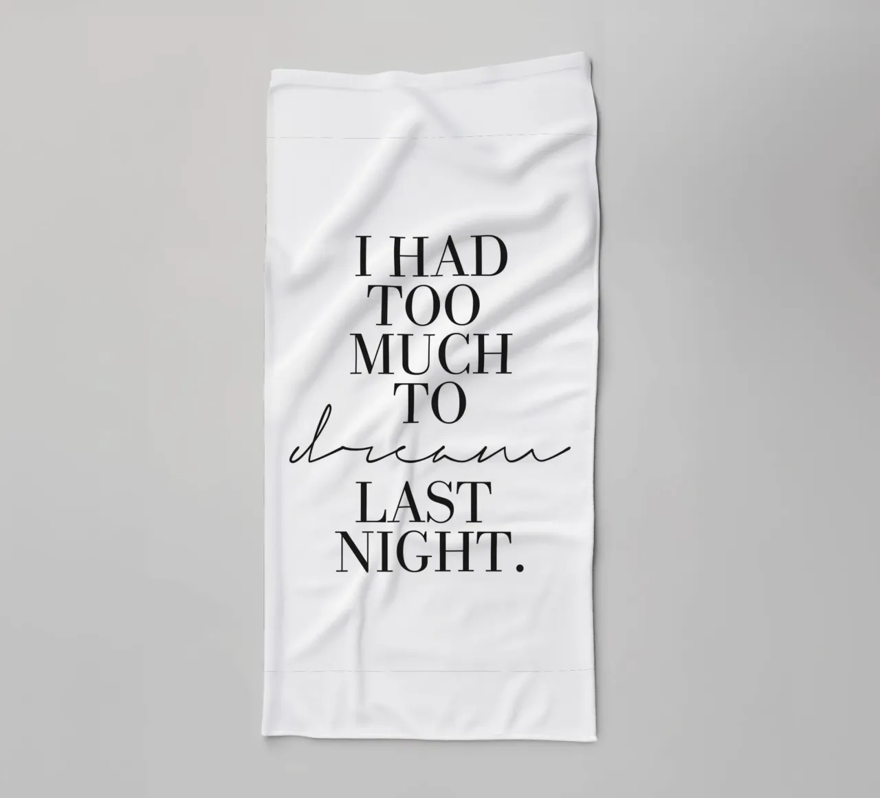 Dreamy Night Statement towel by Whole©
