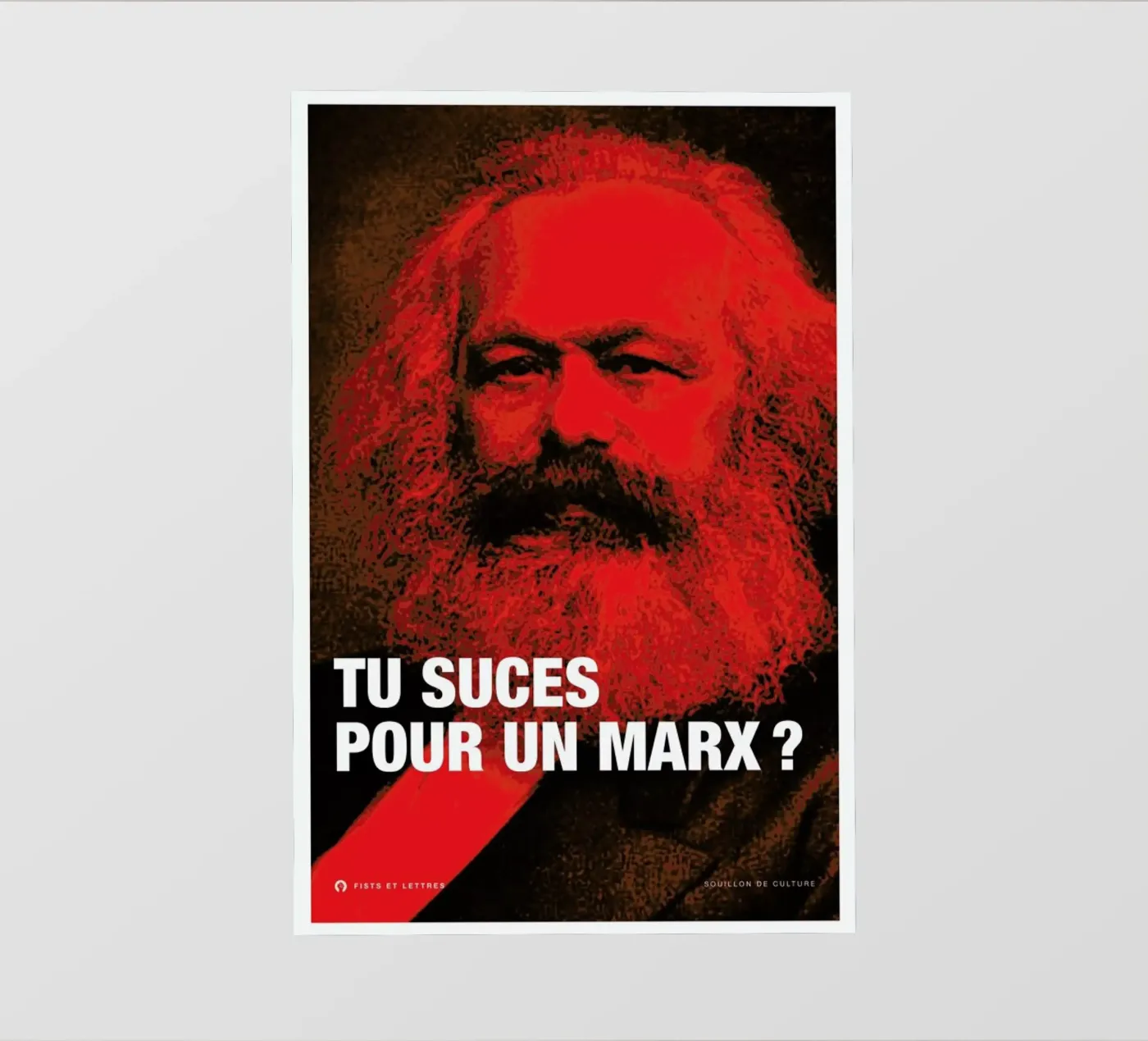 Marx pellicola backlit da Fists Et Lettres