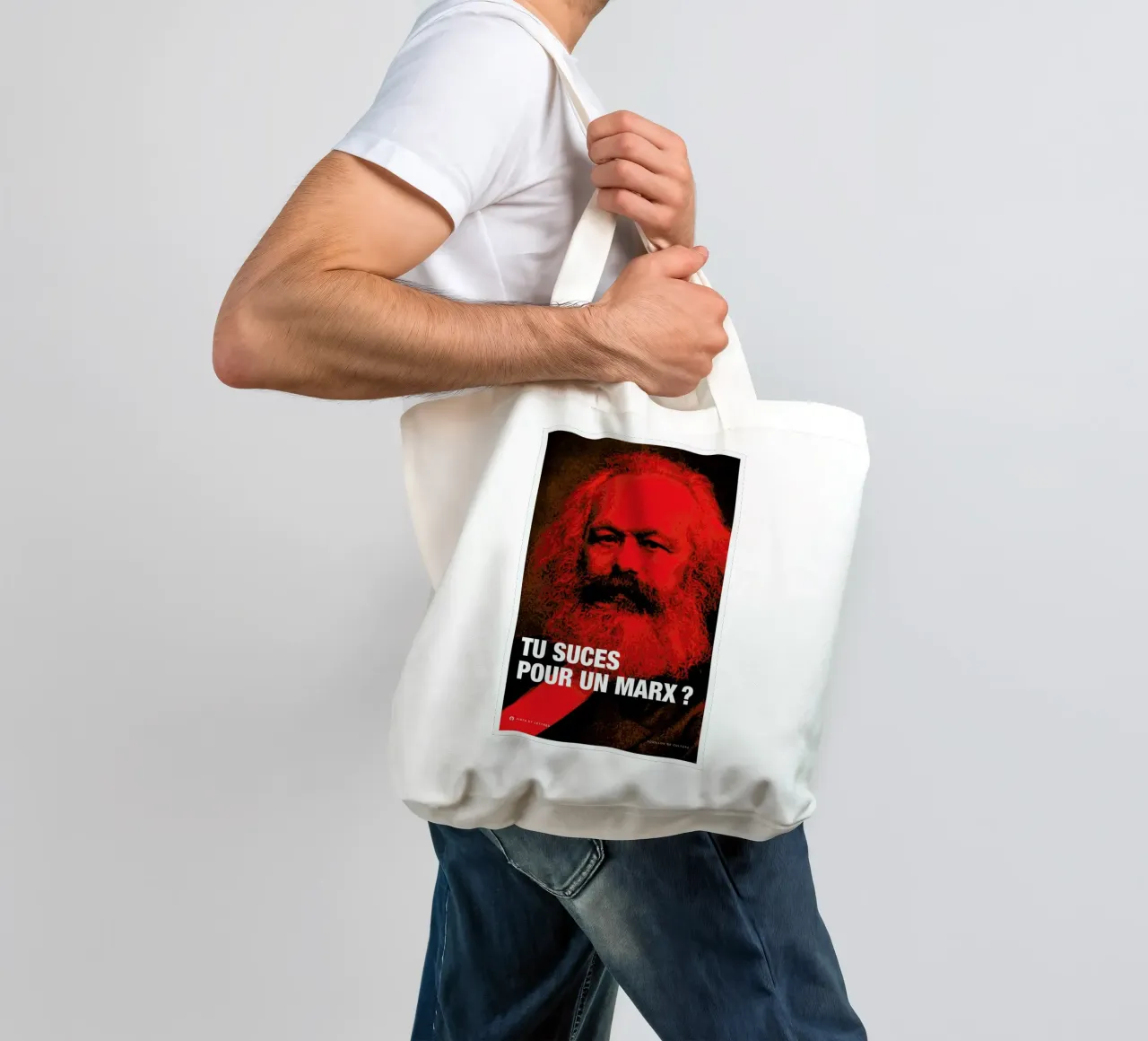 Marx tote bag by Fists Et Lettres
